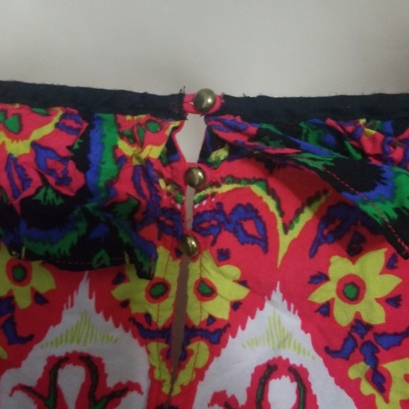 Rampage women's xl multi color Romper - Picture 6 of 8